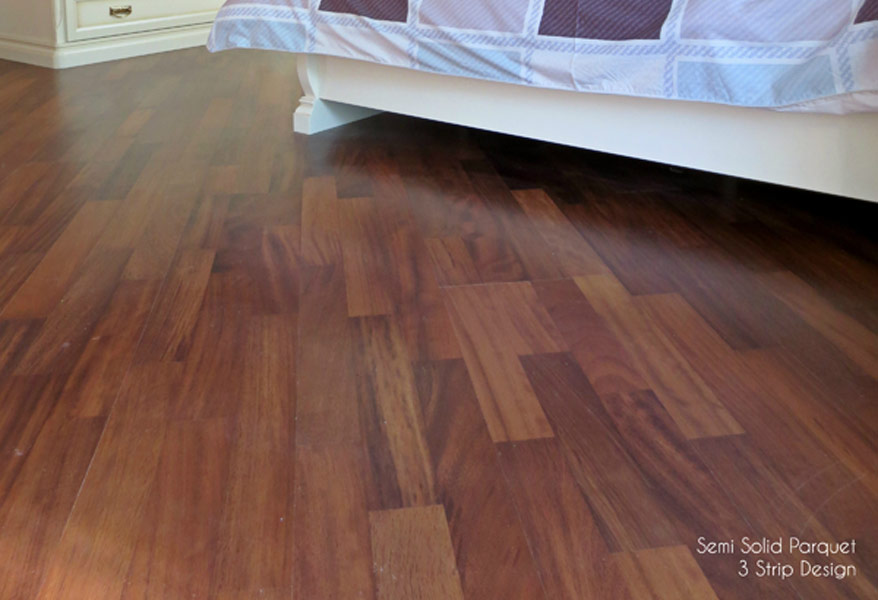 Semi Solid Parquet 3 Strip Design